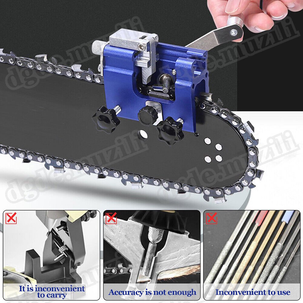 Chain sharpener Chain saw sharpener Chainsaw sharpener Chainsaw kit - HomeDIYer