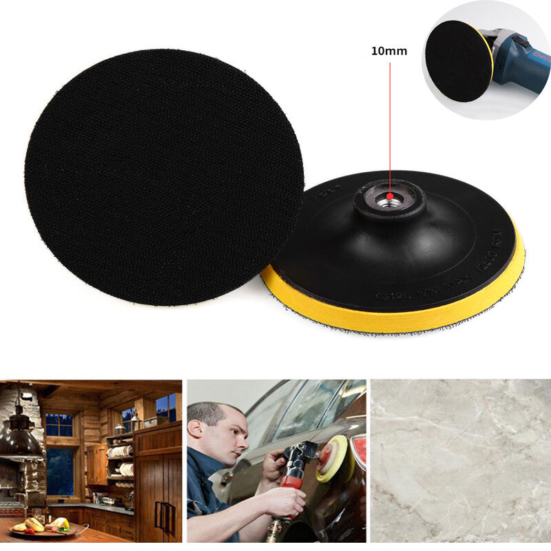 80mm-125mm Backing Pad Hook & Loop M10 M14 for Angle Grinder Sander Sanding Disc