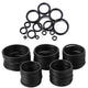 O Ring Assortment Rubber Sealing Rings Set O-Rings Oring Seal 1200 Pieces 6-28mm