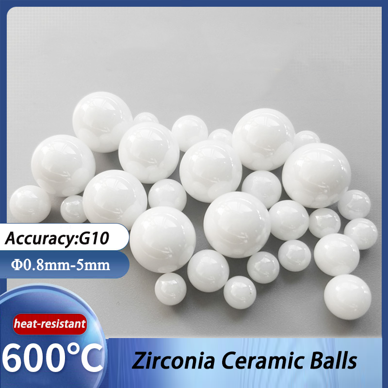 HomeDIYer G10 Grade Zirconia Oxide (ZrO2) High Precision Ceramic Bearing Balls