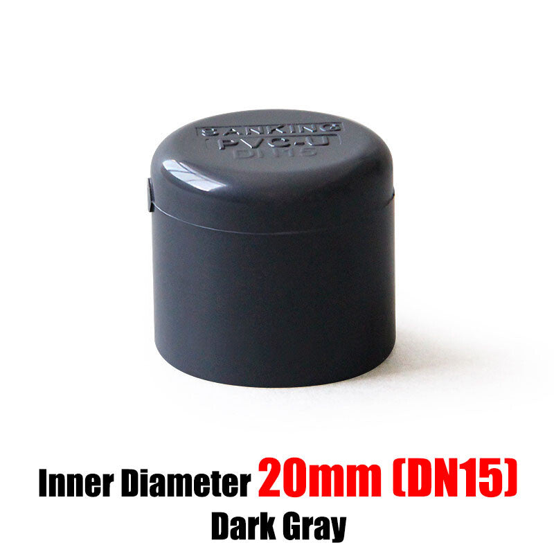 15mm - 120mm Oval Plug PP Plastic Blanking End Caps Tube Pipe Inserts Plug Bung