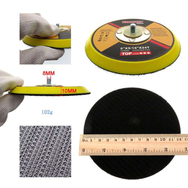 Hook Loop Texture Close-up 2"-6" Pad - HomeDIYer Secure Sandpaper Fixing