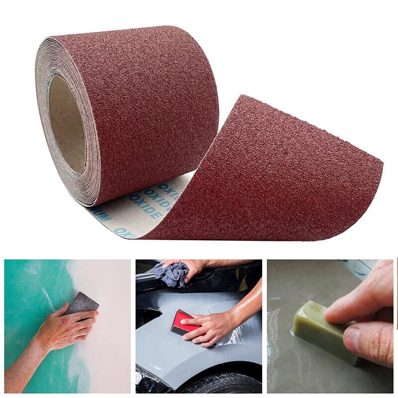5 Meters 600Grit Sandpaper Roll Abrasive Sand Paper Furniture Sanding Roll - HomeDIYer