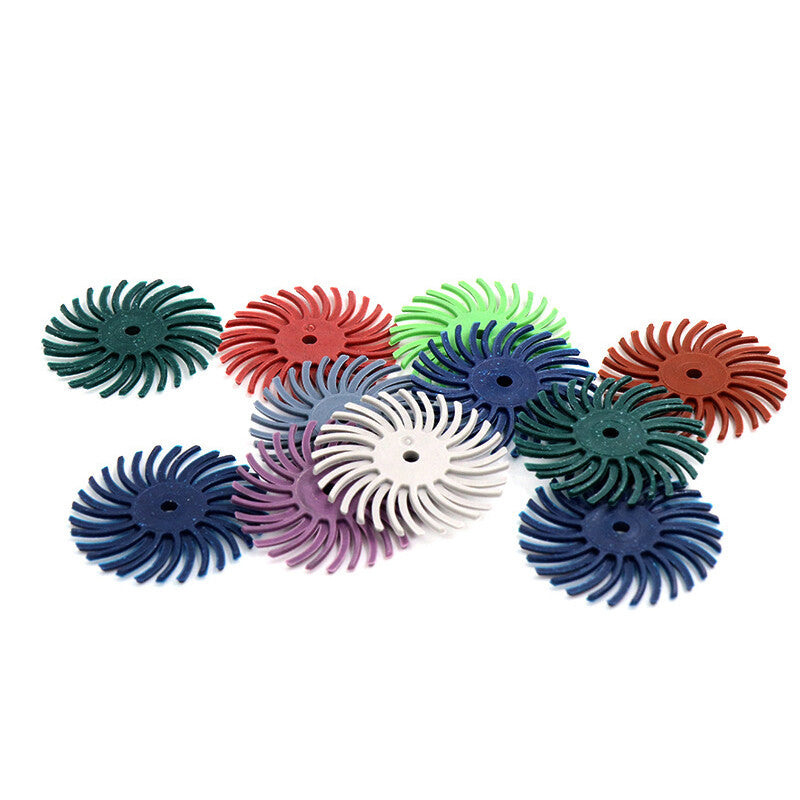 2.35mm Shank Rotary Drill Polishing Wheel Tool For Wood Carving 80 -2000 Grits