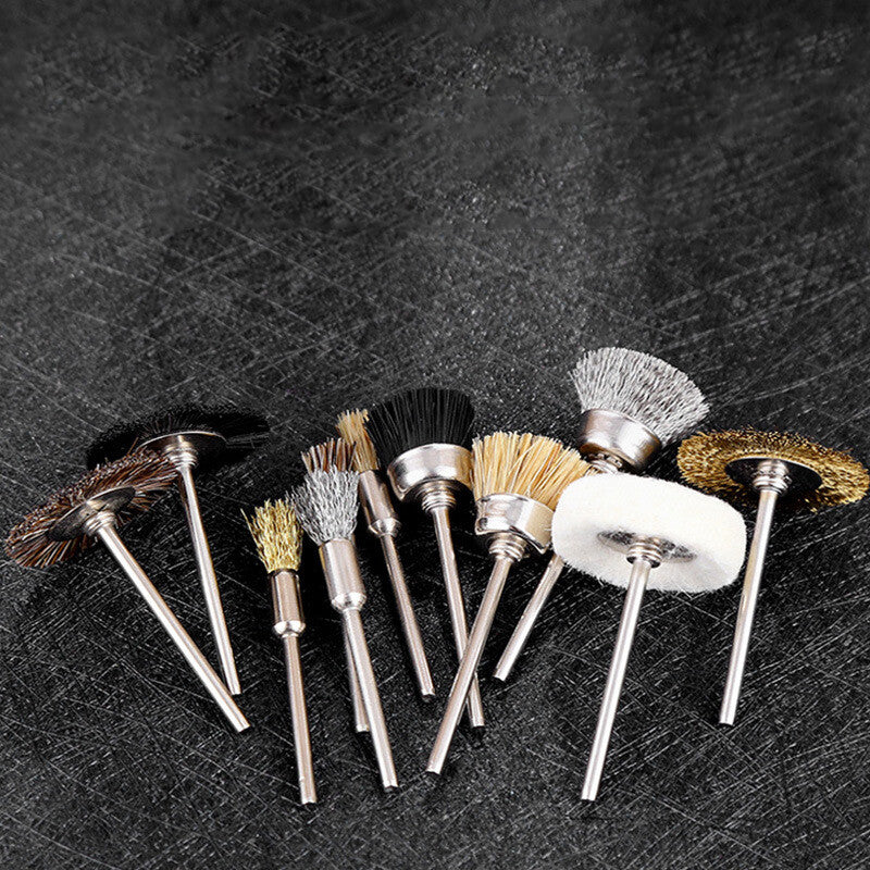 2.35mm Shank Polishing Buffing Wheel Brush Pad For Grinder Drill Bit Rotary Tool