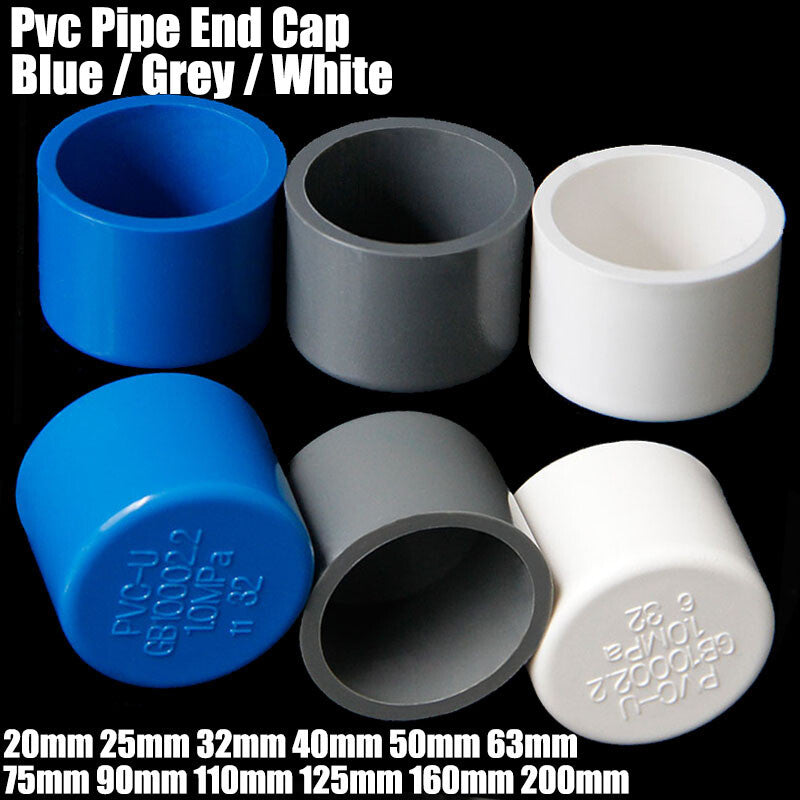 PVC Cap End Caps Plug ø20mm~200mm
