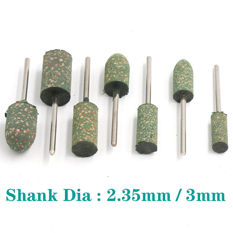 3-25mm Grinding Wheel Polishing Mounted Head Rotary Tool Dremel Shank 2.35/3mm