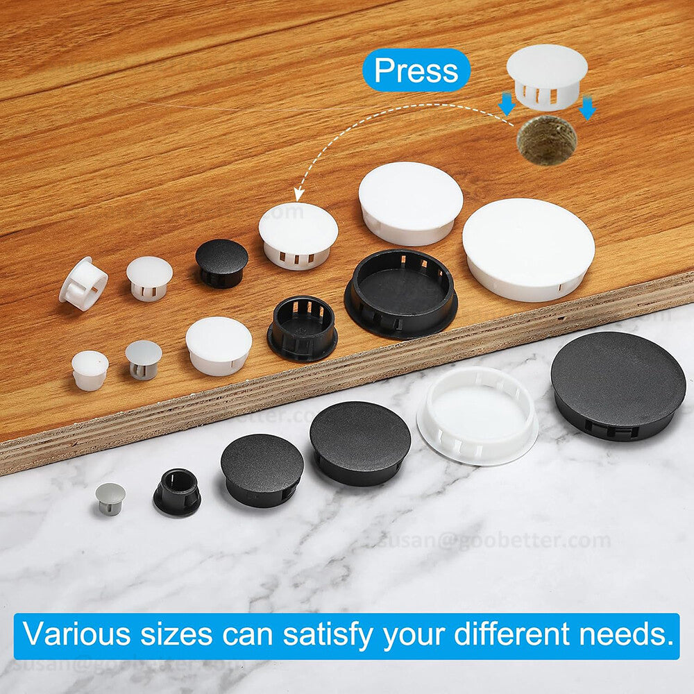 Hole Plugs Plastic Blanking Masking Finishing Inserts Cover Cap / Various Sizes