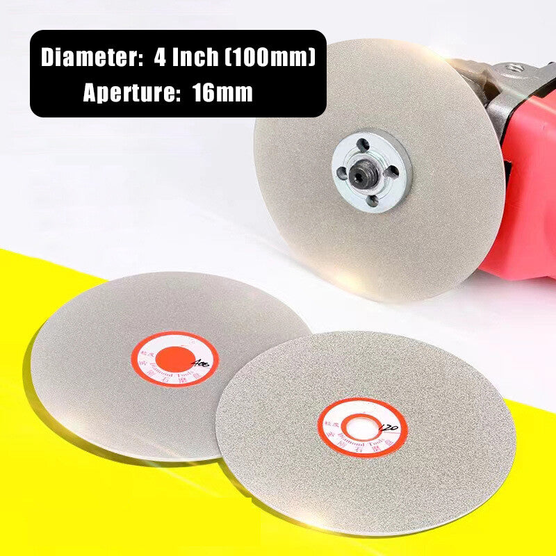 4 Inch 100mm Diamond Grinding Disk Saw Blade Angle Grinder Glass Polishing Pads