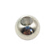 Thread Ball Bearing Round Balls Half-hole Stainless Steel Dia M2 M2.5 Choose