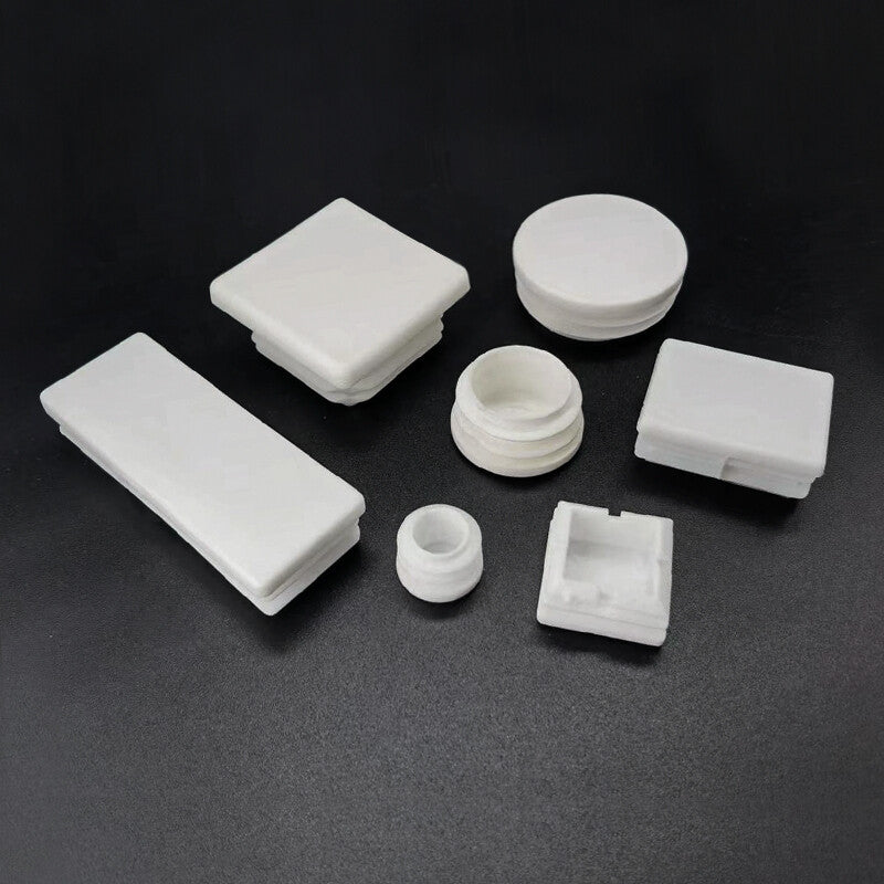 Retail packaging of HomeDIYer Rectangle Plastic End Caps