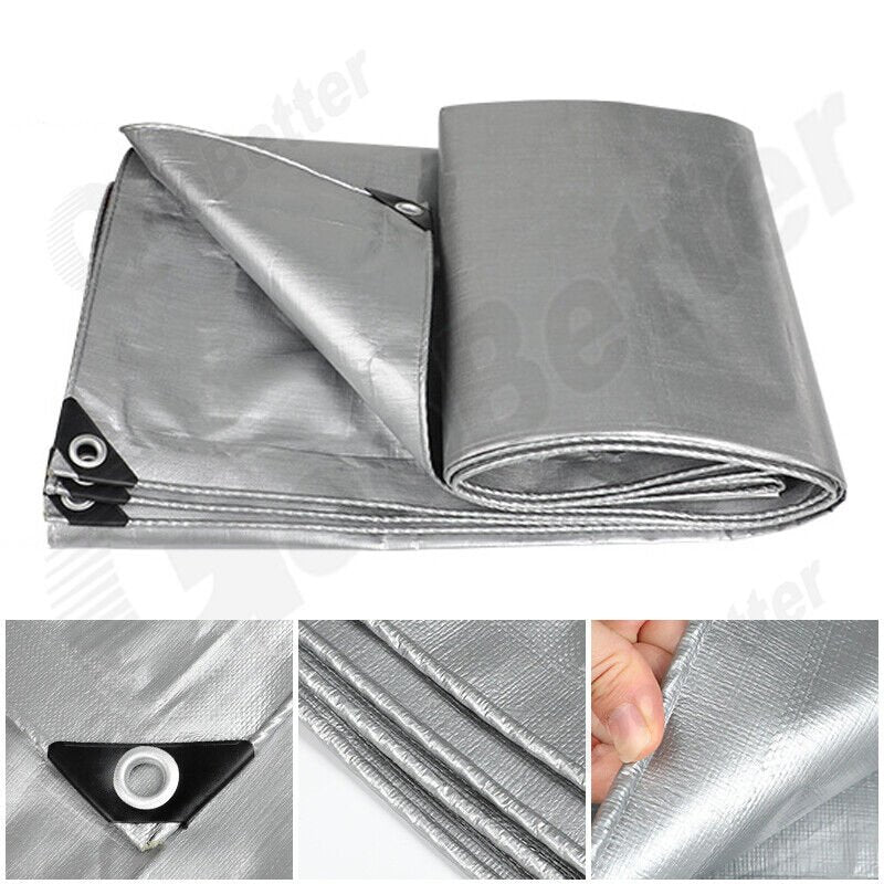 Tarpaulin Heavy Duty and Regular Waterproof Cover Tarp Ground Camping Sheet Best - HomeDIYer