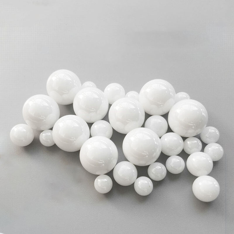ZrO2 Zirconia Ceramic Bearing Ball G10 Dia 0.8-25.4mm Self-Lubricating Rust Free