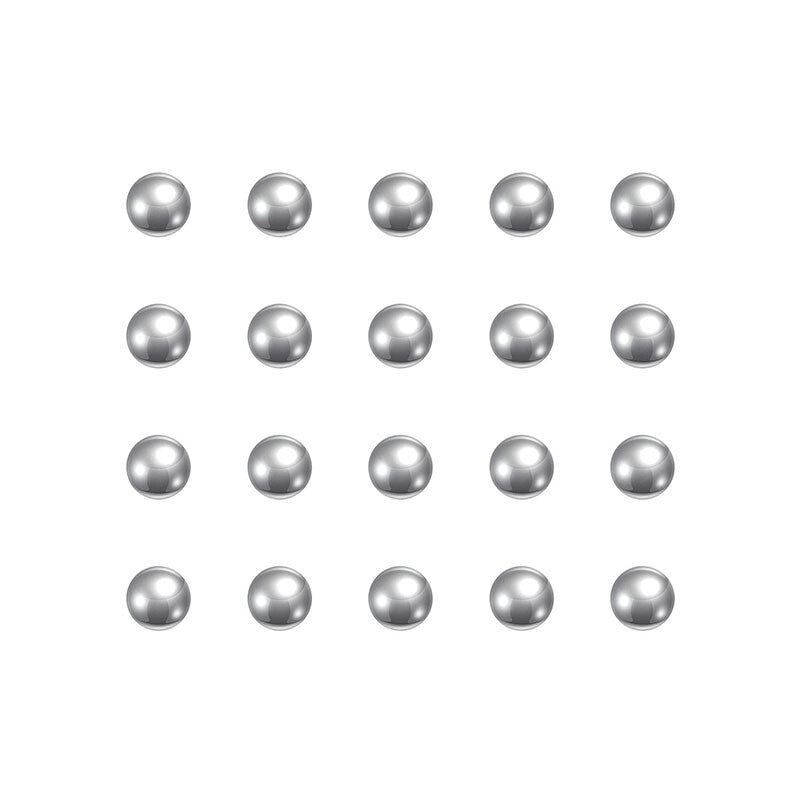 Beads used as grinding media in high-temperature material processing