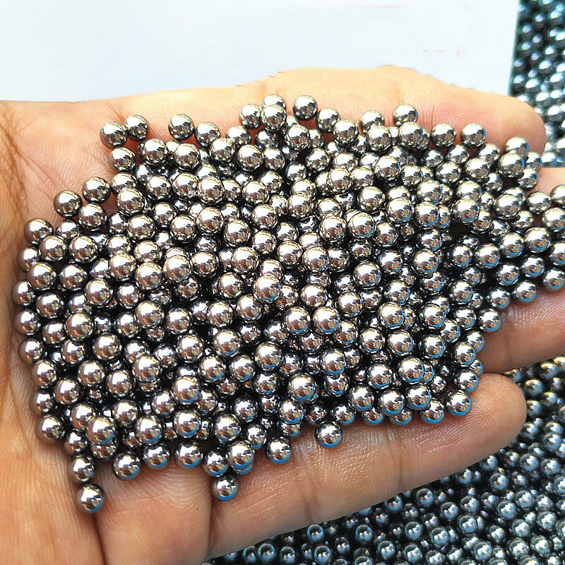 Balls reflecting light to demonstrate their highly polished surface