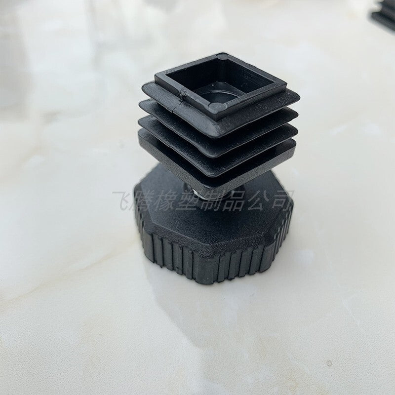 M8 Nut Plug Inserts End Cap + Adjustable Table Foot Furniture Leveling Feet 39mm