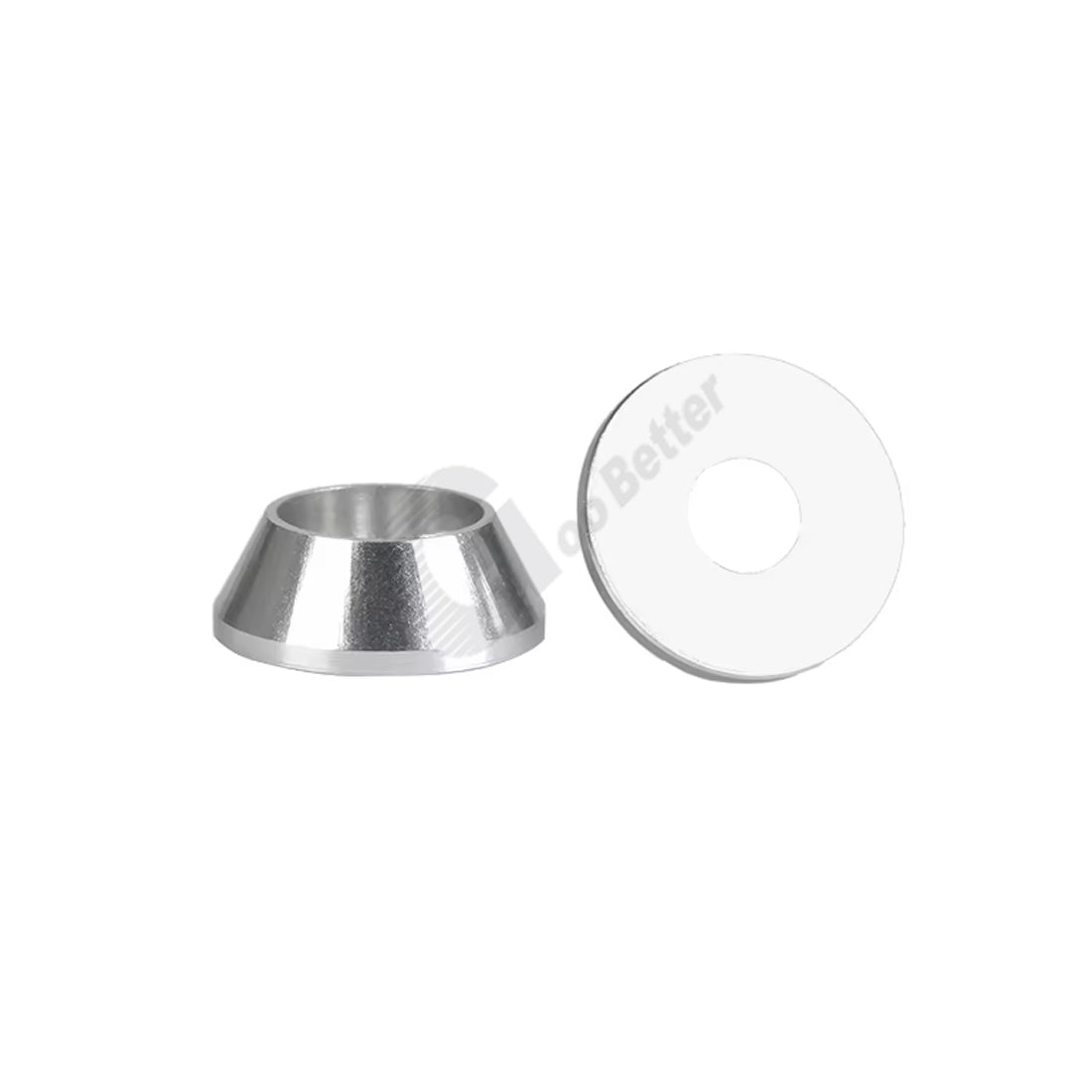 M2 M2.5 M3 M4 M5 M6 M8 Colours Load Spreading Cone Washers Anodised Aluminium - HomeDIYer
