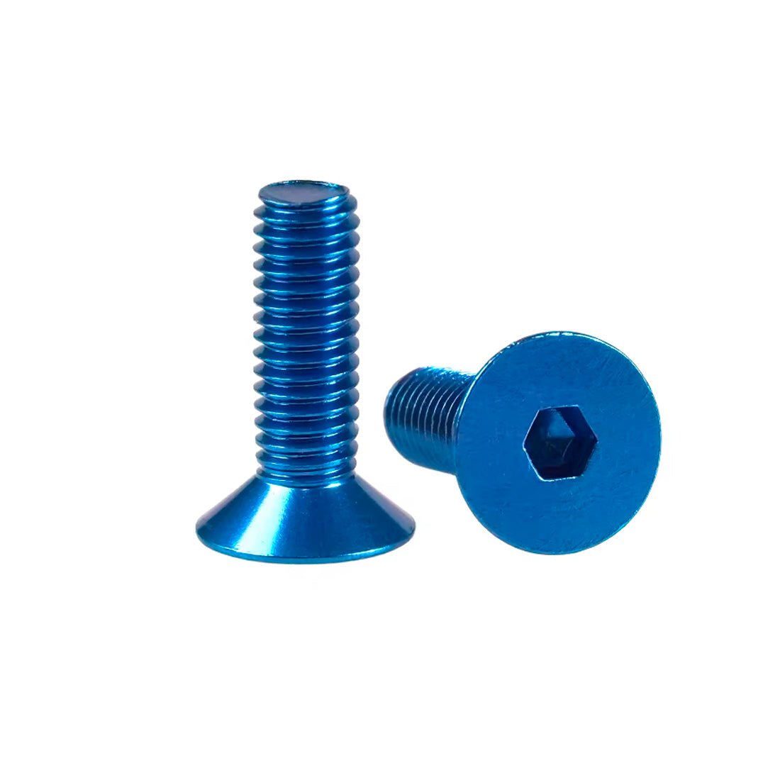 M5 Aluminum Alloy Countersunk Bolts Allen Socket Screws Anodized DIY Model - HomeDIYer