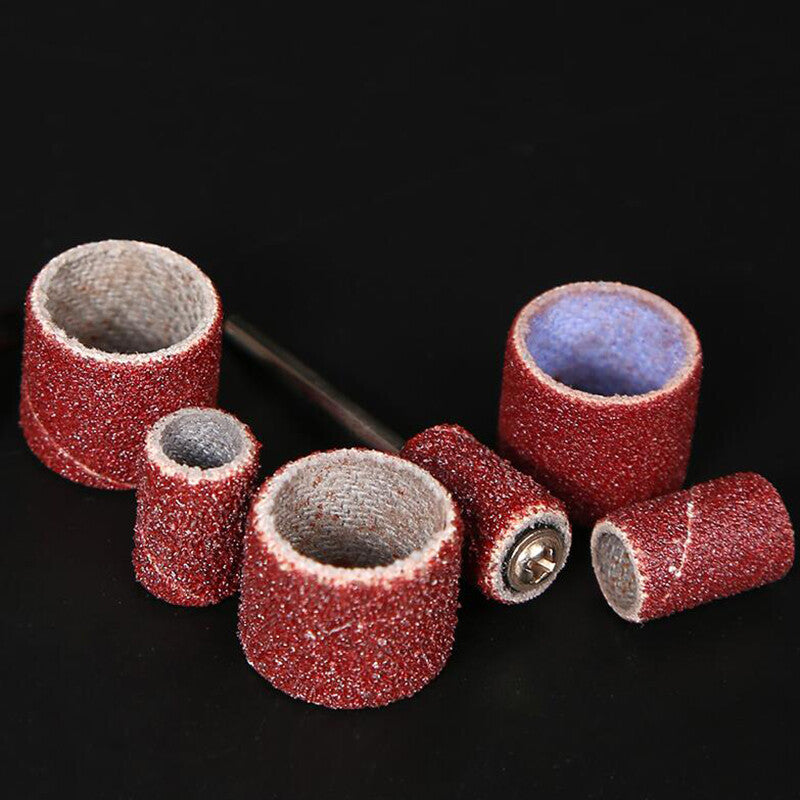 Sanding Bands Drum Sleeves Nail Electric Drill File Machine Bits Grit 80# ~ 600#