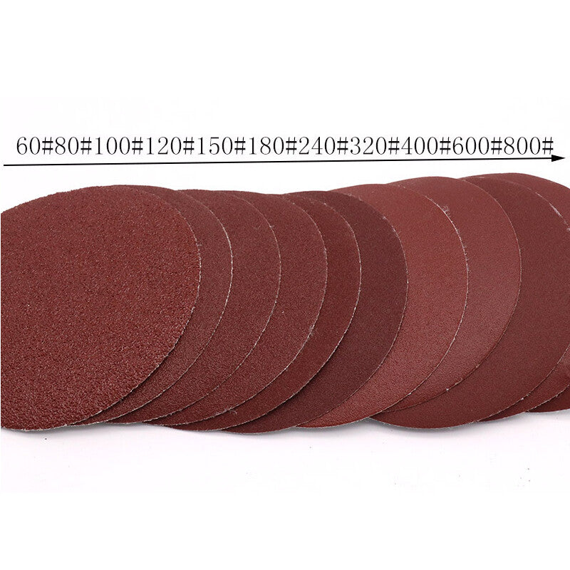 100mm - 4" 4 inch Sanding Discs 60# - 1000# Grit Sander Pads Sandpaper
