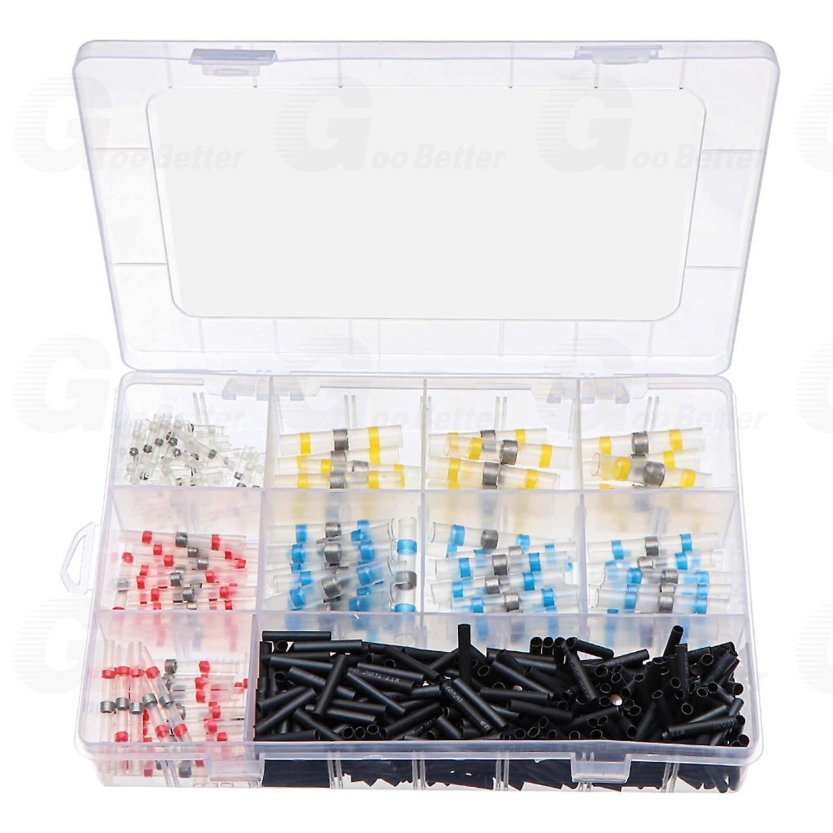 800pcs Solder Seal Butt Wire Connectors Heat Shrink Sleeve Waterproof Terminals - HomeDIYer