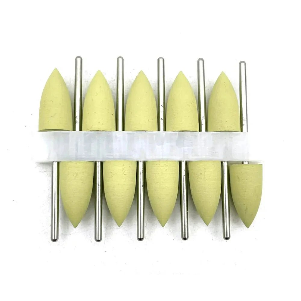 Dental Silicone Rubber Polishers Burs Grinding Heads 2.35mm HP Shank Drill Rotary Dentist Tool Dental Lab Instrument - HomeDIYer