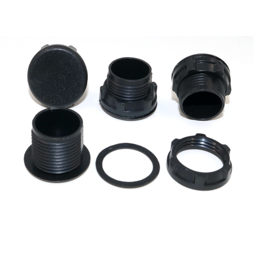 Hole Plugs 16/22/30mm Plastic Inserts Button Panel Blind Stoper Male Black/Grey