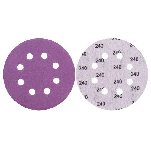 125mm 5 Inch 8 Hole Sanding Discs Hook and Loop Orbital Sander Sandpaper