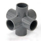 PVC Pipe Fittings Various Type Straight, Tee, Elbow Water Supply White Blue Grey