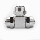 Brass Twist Lock Air Line Coupler Fittings — 3-Way Push-to-Connect Quick Connector, 4–12mm Tube