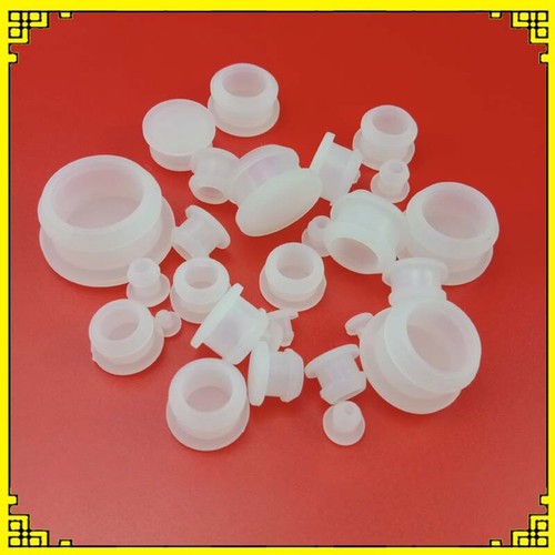 Silicone Rubber Blanking End Caps for Hole Sealing Applications