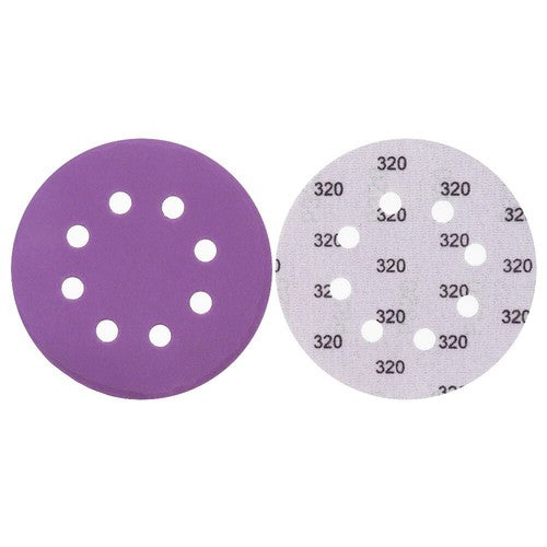 125mm 5 Inch 8 Hole Sanding Discs Hook and Loop Orbital Sander Sandpaper
