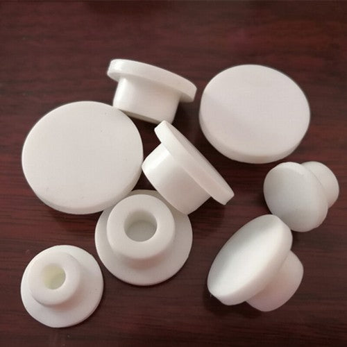 White Round Silicone Rubber Seal Hole Plugs Blanking End Caps Seal Bung Tube