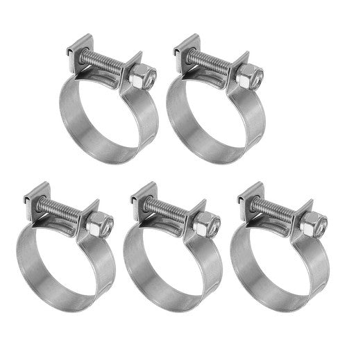 6mm - 31mm Mini Hose Clip Jubilee hose Clamps Fuel Line Diesel Petrol Pipe 10 Pack - HomeDIYer