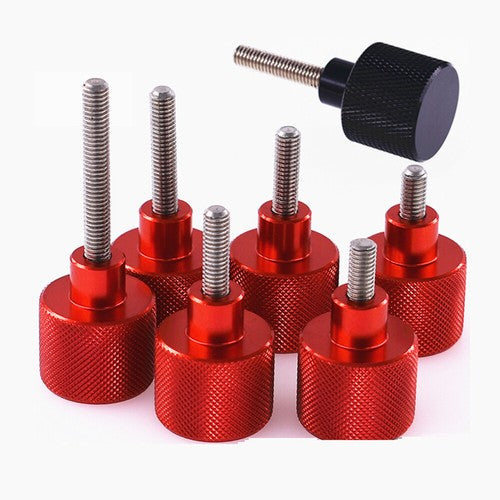 M8 M10 Aluminium Knurled High Thumb Screws Stainless Steel Hand Grip Knob Bolts