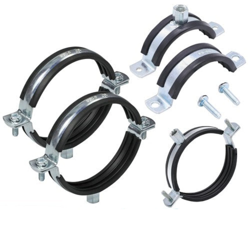 Split Ring Pipe Hanger, Adjustable Wall Mount Ceiling Mount Pipe Bracket Support