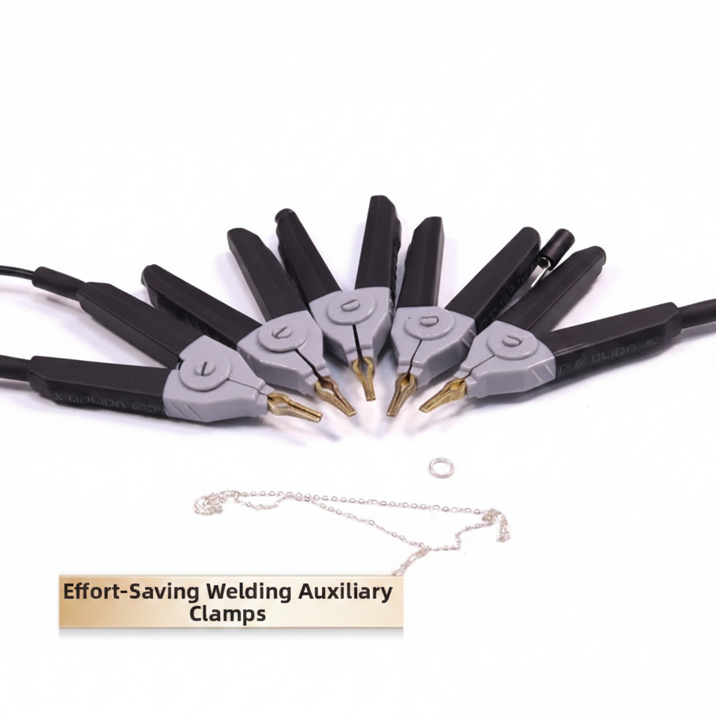Jewelry Spot Welding Clamp & Pliers – Needle Nose, Wire Tweezers, Chain Pliers