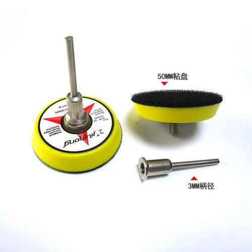 1" - 3" Hook Loop Sanding Polishing Backing Pad With 2.35mm-6mm Shank For Sander