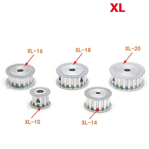 XL10T-40T Timing Belt Pulley Synchronous Wheel, Bore 3-25mm Tooth Width 11/16mm