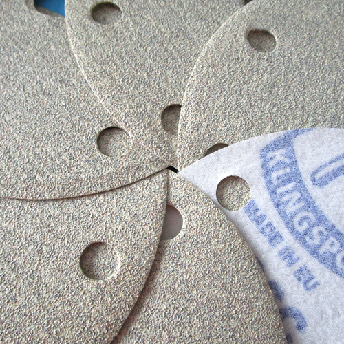 150mm Wet and Dry Sanding Discs 6" Sandpaper Hook Loop Pads 9 Hole 80# 180# 320#