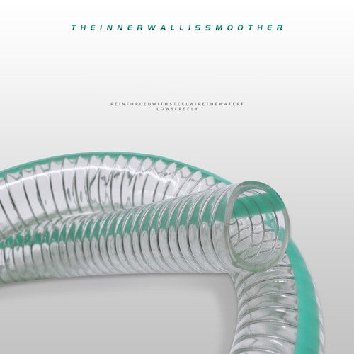 PVC Braided Wire Reinforced Food Grade Hose Pipe — Ø 16–125mm, 1M