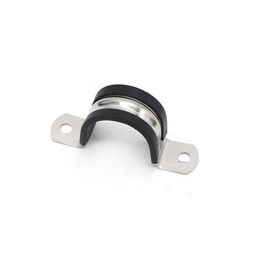 Rubber Lined P-Clips Stainless Steel 304 Pipe Clamps Sizes 6mm to 200mm W4