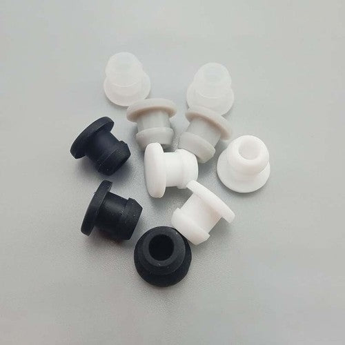Transparent Snap-on Silicone End Cap (2.5~14mm) Usage Demo