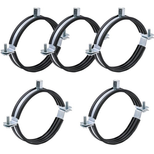 Adjustable Pipe Bracket Clamp,16-315mm Wall Ceiling Mount Iron Pipe Strap Suppor
