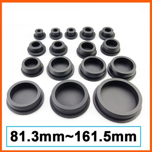 Hole Plugs Plastic Silicone Rubber Masking Finishing Inserts Tube 81.3~161.5mm