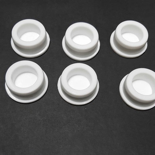 White Round Silicone Rubber Seal Hole Plugs Blanking End Caps Seal Bung Tube