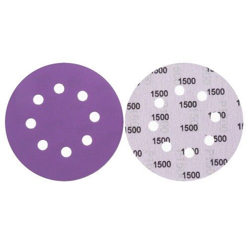 125mm 5 Inch 8 Hole Sanding Discs Hook and Loop Orbital Sander Sandpaper