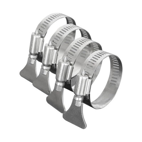 Hose Clamp, Adjustable 6mm-500mm Diameter Hose Clamps With Easy Turn Thumb Screw