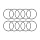 2.5mm Cross Section O-Rings NBR Nitrile Rubber 9mm - 250mm OD Oil Resistant Seal