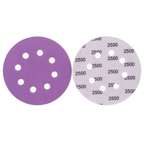 125mm 5 Inch 8 Hole Sanding Discs Hook and Loop Orbital Sander Sandpaper
